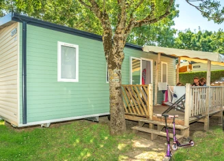 Camping Oléron Loisirs 4* - Ze collection, Camping 4* à Saint Georges d'Oléron (Charente Maritime) - Location Mobil Home pour 6 personnes - Photo N°1