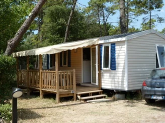 Camping Les Samaras 4*, Camping 4* à Saint Jean de Monts (Vendée) - Location Mobil Home pour 6 personnes - Photo N°1