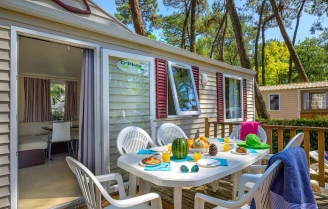 Camping Les Biches 4*, Camping à Saint Hilaire de Riez (Vendée) - Location Appartement pour 6 personnes - Photo N°4