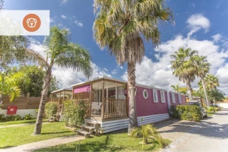 Alannia ELS PRATS 4*, Camping 4* à Miami Playa (Tarragone) - Location Mobil Home pour 4 personnes - Photo N°1