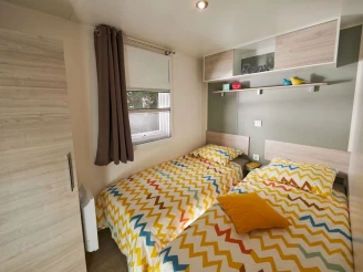 Camping Couleurs du Monde , Camping 4* à Faverolles sur Cher (Loir et Cher) - Location Mobil Home pour 6 personnes - Photo N°3