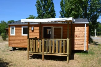 Camping Olivigne 3*, Camping 3* à Bize Minervois (Aude) - Location Mobil Home pour 4 personnes - Photo N°2