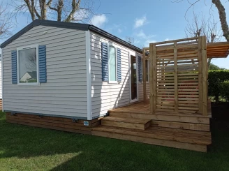 CAMPING de KERALOUET 3*, Camping 3* à Lesconil (Finistère) - Location Mobil Home pour 5 personnes - Photo N°3