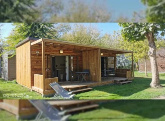 , Camping 4* à Coulon (Deux Sèvres) - Location Chalet pour 2 personnes - Photo N°2